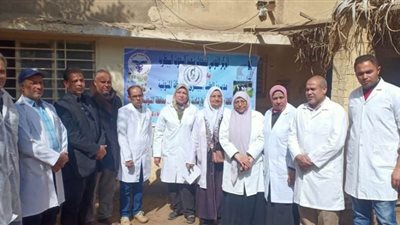 القومي للبحوث يفحص 1155 حالة بيطرية بقرية شنوان بالمنوفية وعلاجها مجانا| صور