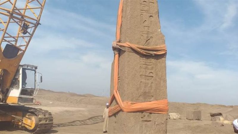 أعمال ترميم المسلات