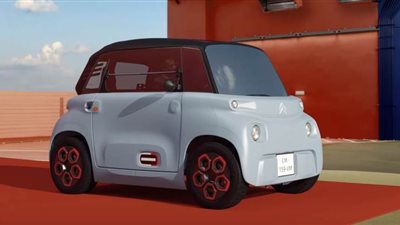 اسمها «امي».. شركة ستروين الفرنسية تكشف عن سيارة كهربائية صغيرة | فيديو