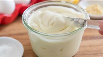 طريقة عمل المايونيز بدون بيض