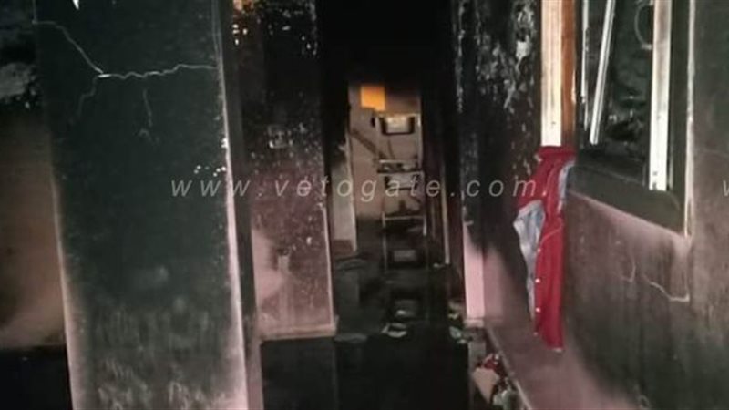 حريق محدود بنادى