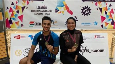 مصر تحصد ذهبيتين ببطولة كينيا الدولية للريشة الطائرة | صور