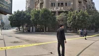 غلق شارع بيروت بمصر الجديدة لانهيار عقار تراث معماري | صور