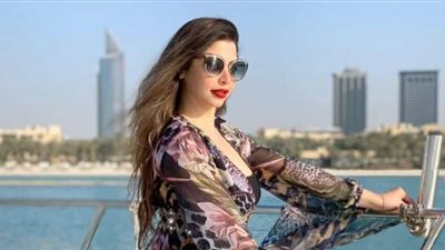 دعاء صلاح تستعد لبرنامجها الجديد من دبي | صور