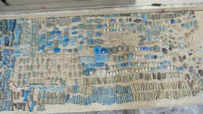 إحباط تهريب 16 طردا يحتوي على قطع أثرية للخارج