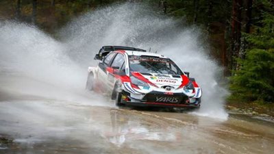 تويوتا تشارك فى بطولة العالم للراليات