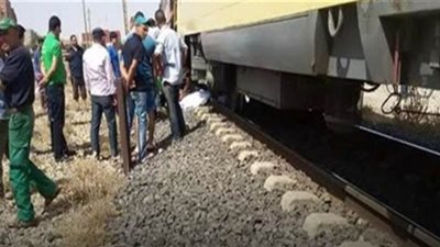 مصرع سيدة تحت عجلات قطار 
