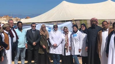 انطلاق القافلة الطبية الخدمية لجامعتي الإسكندرية ومطروح