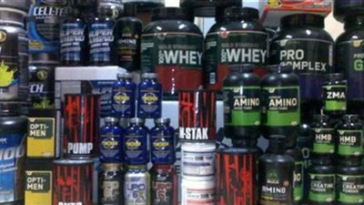 نيابة سيدي جابر بالإسكندرية تتحفظ على مكملات غذائية أجنبية