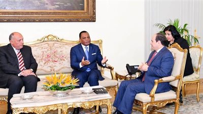 السيسي: نحرص على دعم التعاون مع الكونغو خاصة التبادل التجاري والاستثمار 