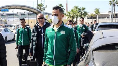 بعثة المصري تصل مطار الدار البيضاء| صور