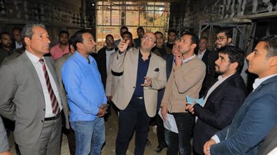 محافظ بني سويف يطالب بتسريع وتيرة أعمال تطوير مستشفى إهناسيا