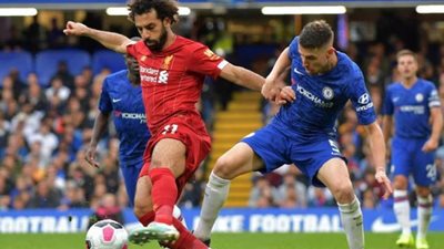 محمد صلاح على مقاعد بدلاء ليفربول أمام تشيلسي بكأس الاتحاد الإنجليزي