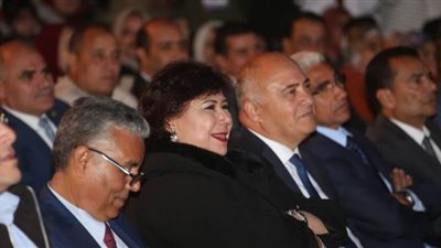 وزيرة الثقافة :الإقبال الجماهيرى لأهالى قنا مفاجأة مهرجان دندرة للموسيقى والغناء 