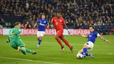 بايرن ميونخ يفوز على شالكه 0/1 ويتأهل لنصف نهائي كأس ألمانيا