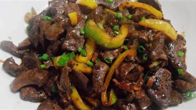 طريقة عمل الكبدة والقوانص