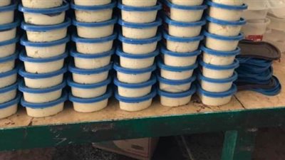 ضبط 2  طن حلاوة طحينية وحلويات مغشوشة في القليوبية