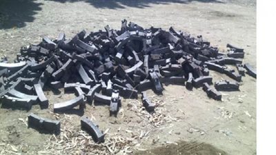 حملة أمنية تستهدف مخازن الخردة والمسابك تضبط طن مهمات السكة الحديد