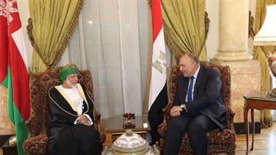 شكري يؤكد لوزير خارجية عمان مساندة مصر لأمن واستقرار دول الخليج العربى