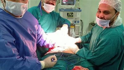 للمرة الأولى.. إجراءعملية تجميل أنف متحدب بالشرقية | صور