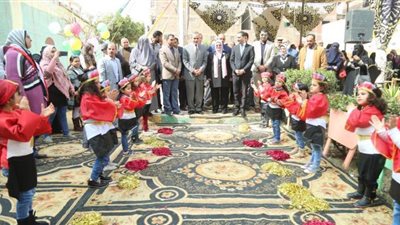 محافظ كفر الشيخ يشهد حفل رفع الوعى المرورى بمجمع هدى شعراوي | صور