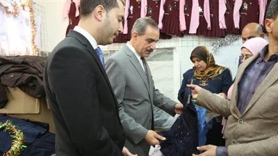 محافظ كفر الشيخ يتفقد مدرسة أحمد عرابي الابتدائية | صور