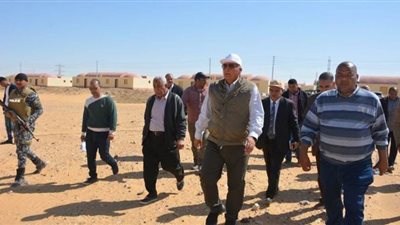 استكمال إنشاء القرية النموذجية الأولى بالوادى الجديد | صور