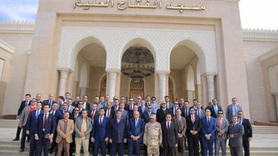 وفد من مستشاري مجلس الدولة يزور العاصمة الإدارية| صور