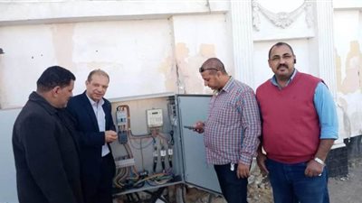 بدء العمل بمنظومة الإضاءة الذكية لأعمدة الإنارة العامة في بورسعيد | صور