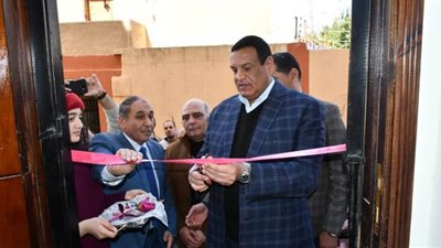 محافظ البحيرة يفتتح مركزي خدمة تموينية بكوم حمادة
