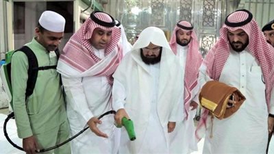 رئاسة شئون المسجد الحرام : إجراءات احترازية لمنع انتشار كورونا