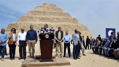 رئيس الوزراء وسفراء العالم يفتتحون هرم زوسر.. مدبولي: الحفاظ على الآثار مشروع قومي.. والعناني: تطوير المنطقة طبقا لخطة متكاملة