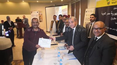 وزير التموين يسلم شهادات المؤشر الجغرافي لمزارعي مطروح