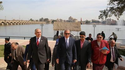 عبد العاطي والهجان يشهدان ختام دورة هندسة هيدروليكا أحواض الأنهار