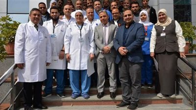 مستشفي مصر للطيران تحتفل بنجاح زراعة 271 عملية كبد