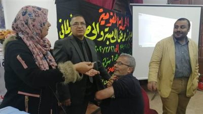 دورات تدريب للعاملين بصحة المحلة استعدادا للحصبة