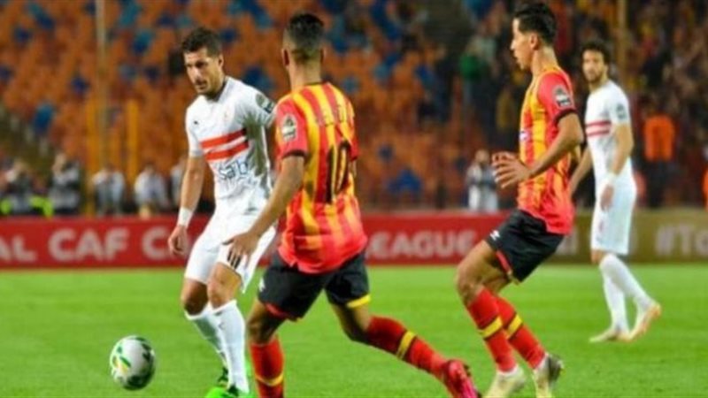 مباراة الزمالك والترجي