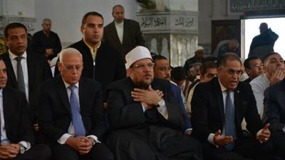 وزير الأوقاف يفتتح المجمع الإسلامى ببورفؤاد | صور