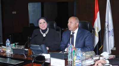 وزيرا النقل والتجارة والصناعة يبحثان عددا من الموضوعات المشتركة