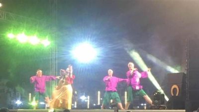 فرقة رضا تقدم استعراضاتها في حفل افتتاح مهرجان الأقصر| صور 