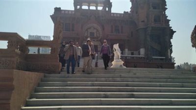 35 صورة ترصد اللمسات النهائية لترميم قصر البارون تمهيدًا لافتتاحه خلال أيام