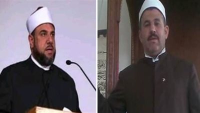 وزير الأوقاف يعزي أسرتي الشيخين