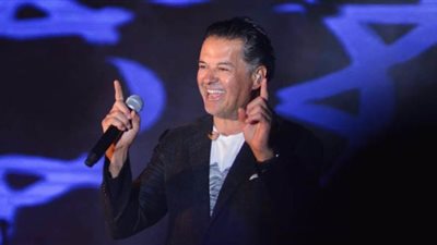 راغب علامة يشعل احتفالية الجامعة البريطانية بمرور ١٥ عامًا على وجودها بمصر | صور