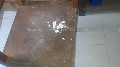 أهالي الخانكة يحذرون من انهيار المركز الطبي بسبب التشققات | صور