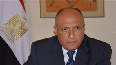 وزير الخارجية يغادر مطار القاهرة لبدء جولة عربية