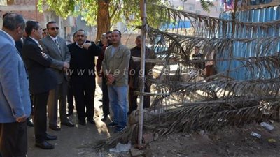 محافظ الغربية يتفقد الأراضي غير المستغلة بالسنطة للاستفادة منها | صور