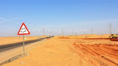 محافظة أسوان: تحويلات مرورية بالطريق الصحراوى الغربى