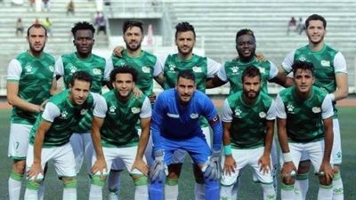 المصرى يتأخر أمام نهضة بركان بهدف فى الشوط الأول