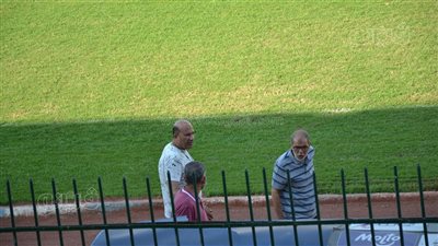 صابر عيد يتولى مهام عمله كمدير رياضي لغزل المحلة| صور 