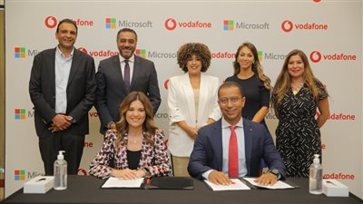 تعاون بين ڤودافون مصر ومايكروسوفت لتنمية المهارات الرقمية للشباب